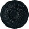 Ekena Millwork Cornelia Ceiling Medallion (Fits Canopies up to 4"), Hand-Painted Night Shade, 22 1/2"OD x 1 1/2"P CM22CNNSF - alternate 1